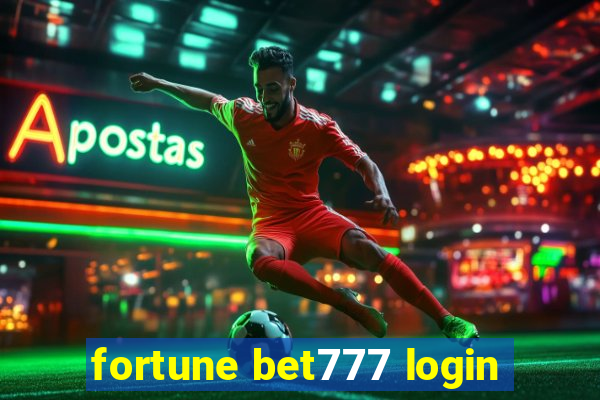 fortune bet777 login